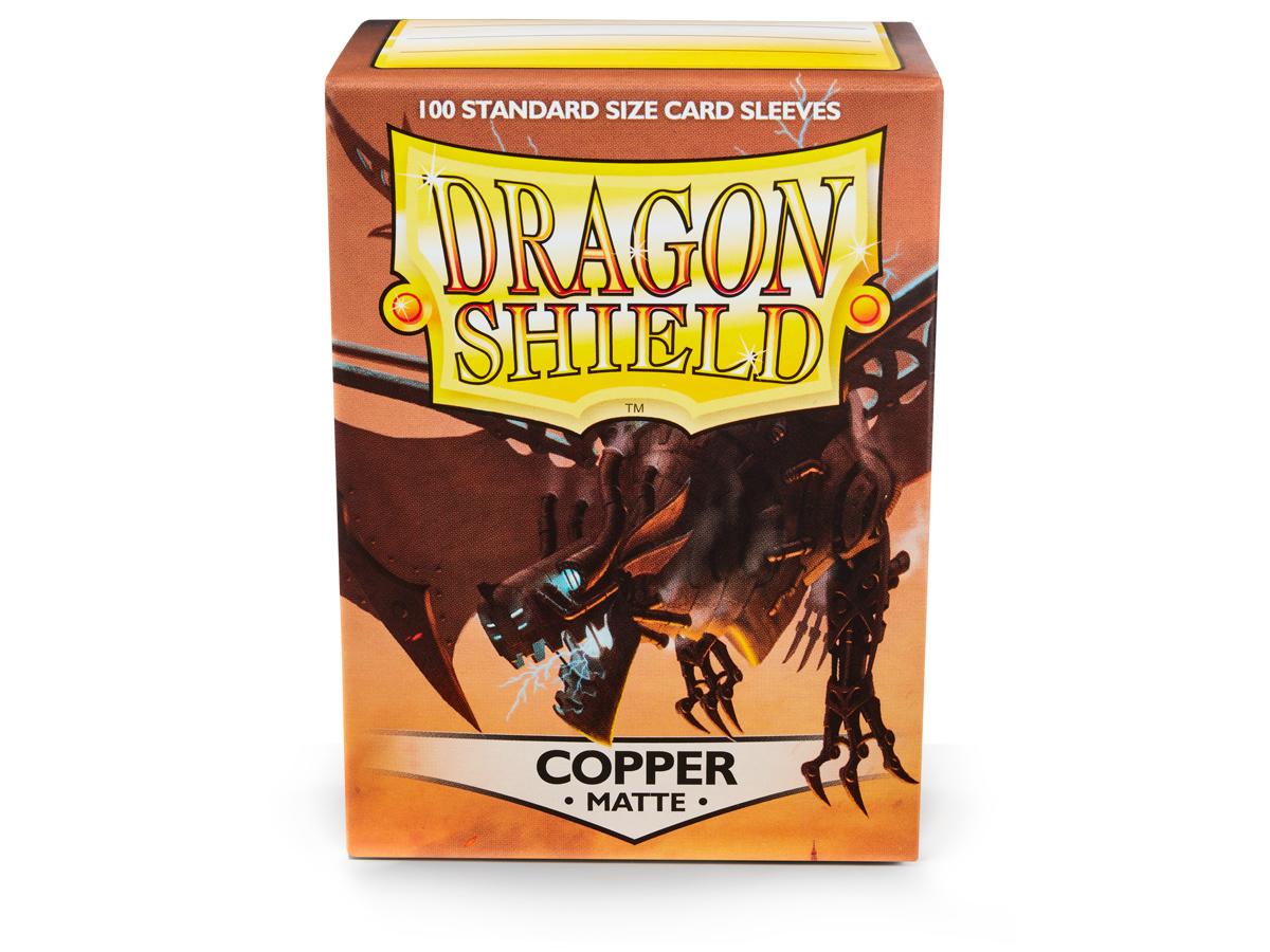 (image for) Dragon Shield Copper Matte Sleeves Standard x 100